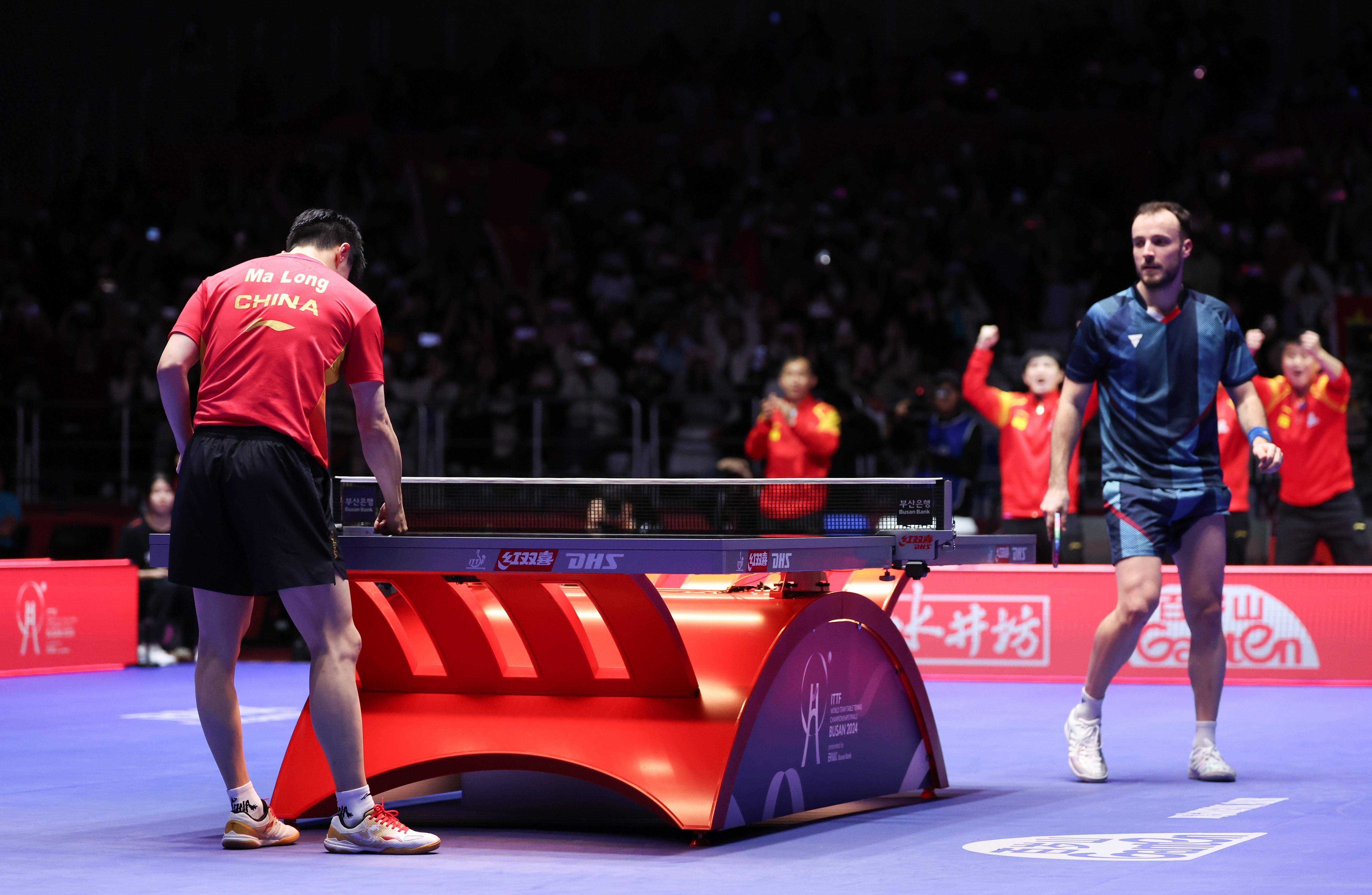 关于波兰乒乓球队鏖战中国乒乓球队，马龙绝境逆转的信息